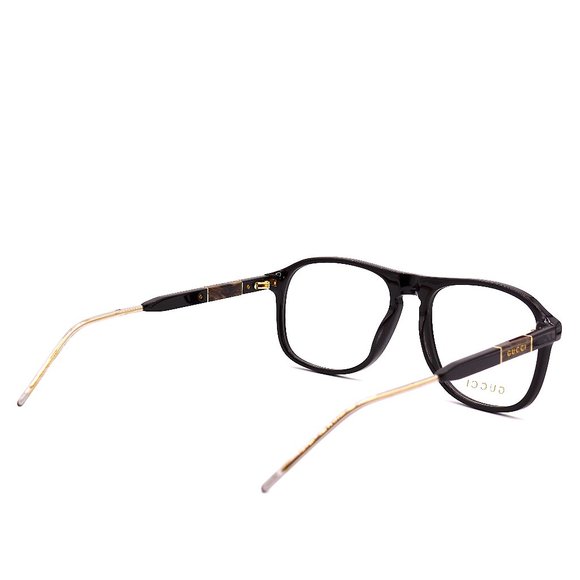 NEW GUCCI GG0844O 001 BLACK AUTHENTIC EYEGLASSES FRAME - Picture 9 of 12